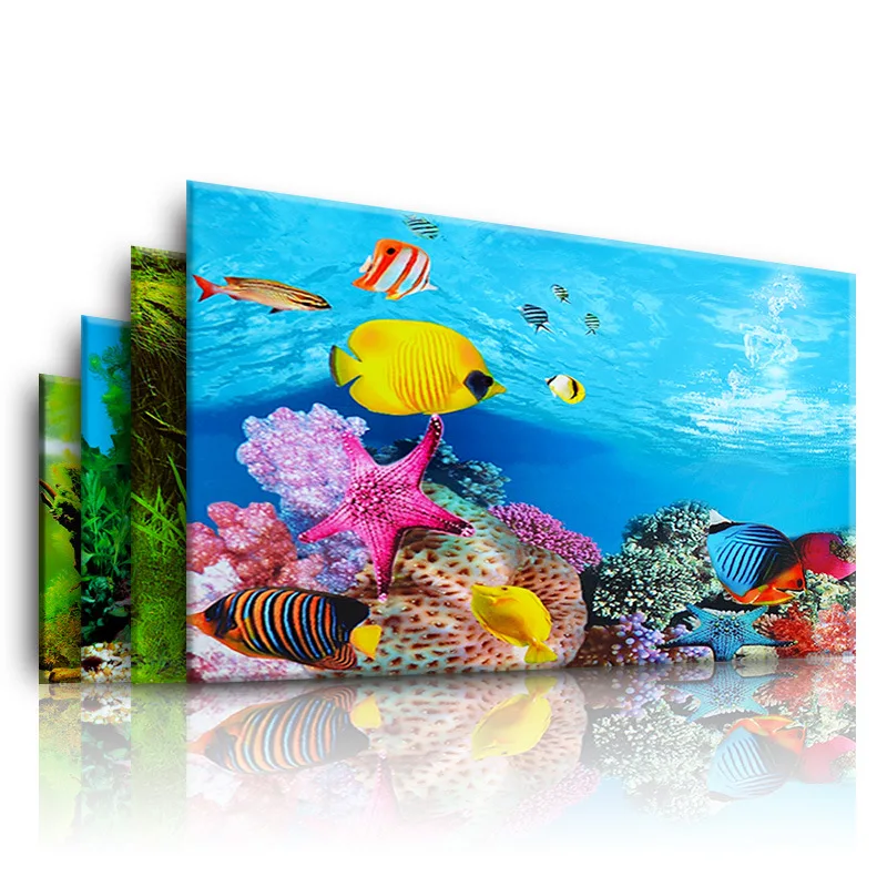 Aquarium Innovative Marine - Tło do akwarium 3d naklejka plakat