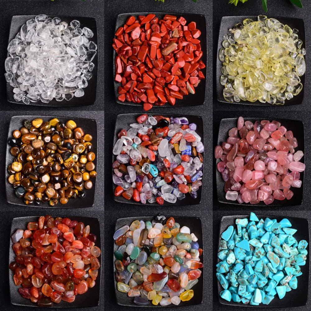 Aquarium Marine Stone - Naturalny Kamień Agat Polerowany Żwir Kryształ