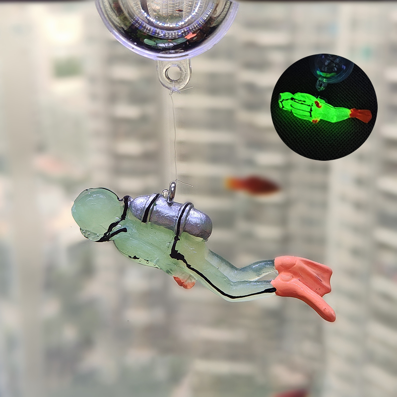 Aquarium Innovative Marine - Dekoracja akwarium Pływający kreskówkowy świecący ciemny