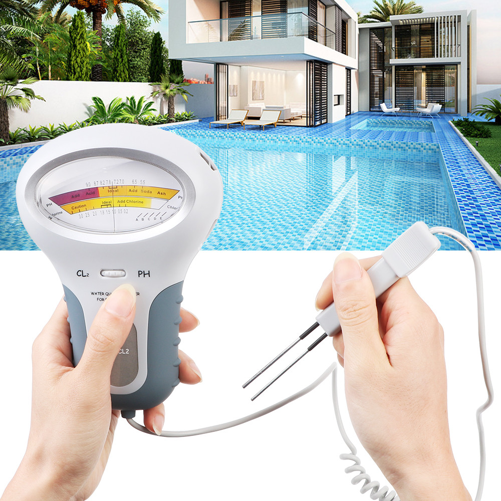 Marine Aquarium Test Kit - 2 w 1 PH miernik chloru