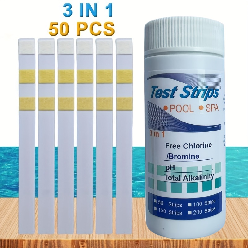 Marine Aquarium Test Kit - Paski testowe PH chloru SPA Basen