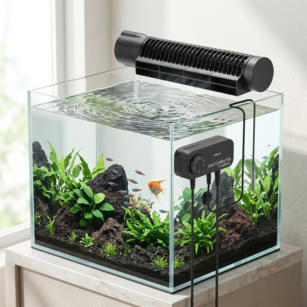 Marine Aquarium Temperature - Wentylator chłodzący do akwarium 3W/4W z