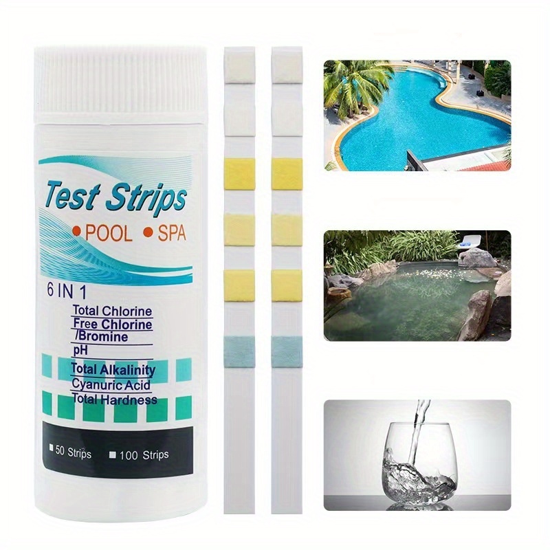 Marine Aquarium Water Testing - Paski testowe do wody basenowej i