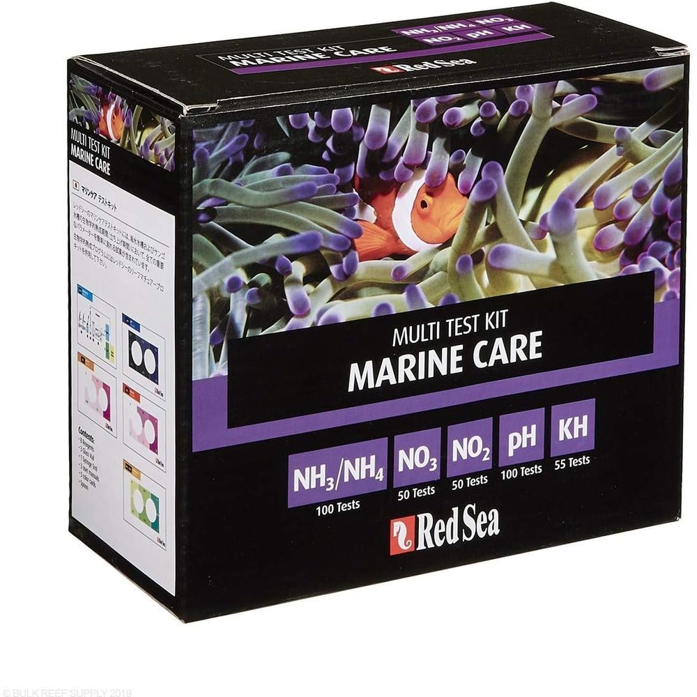 Marine Aquarium Test Kit - Zestaw do testowania akwarium morskiego i