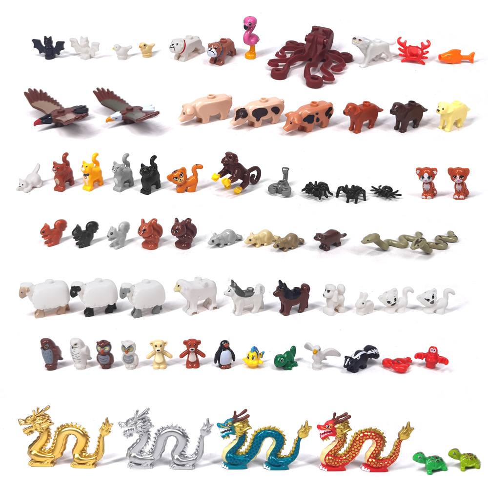 Marine Zoo - MOC 1 SZT. Kolekcja Zwierząt Zoo
