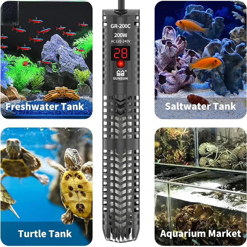 Grzałka akwariowa z wyświetlac – Marine Aquarium Temperature recenzja i cena