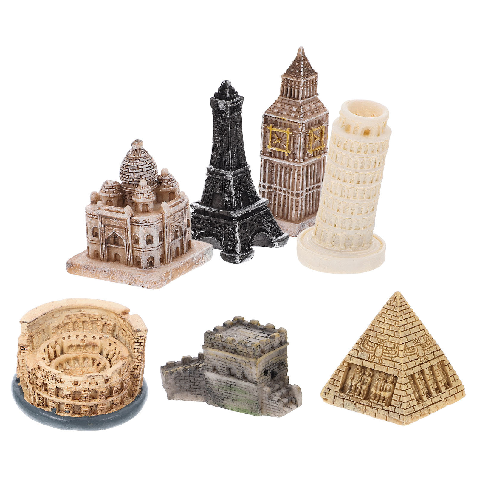 7 szt. Miniaturowe rzymskie st – Aquarium & Marine Museum recenzja i cena