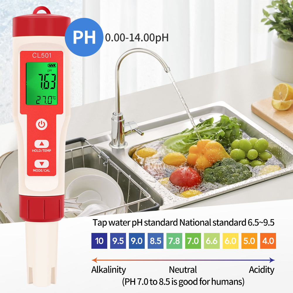 PH/CL2/H2/ORP/miernik temperat – Marine Aquarium Test Kit recenzja i cena