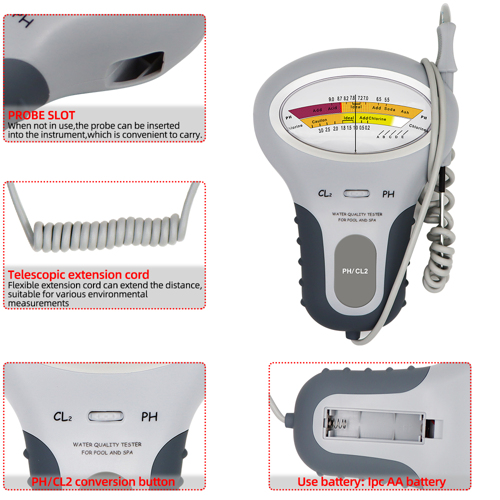 2 w 1 PH miernik chloru Tester – Marine Aquarium Test Kit recenzja i cena