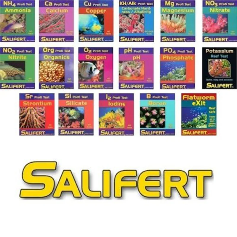 Salifert Zestaw testowy Ca wap – Marine Aquarium Test Kit recenzja i cena