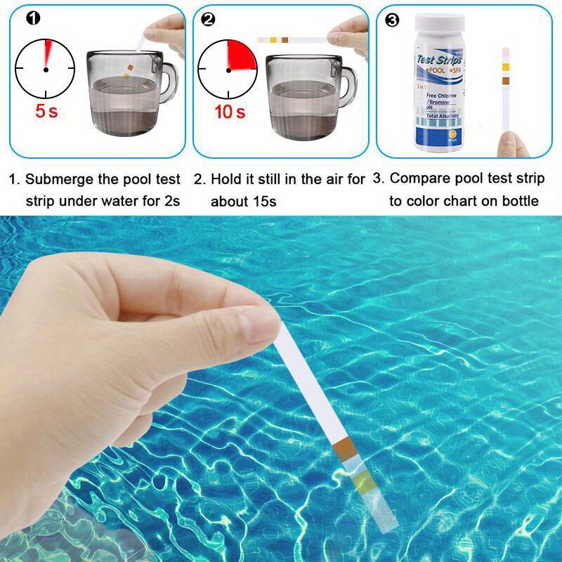 Paski testowe PH chloru SPA Ba – Marine Aquarium Test Kit recenzja i cena