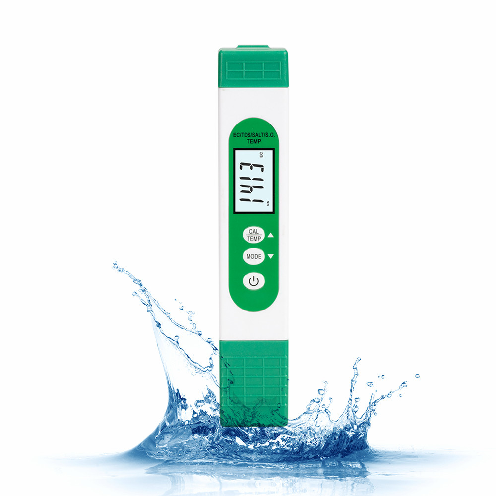 5 w 1 TDS EC SALT S.G TEMP Tes – Marine Aquarium Water Testing recenzja i cena