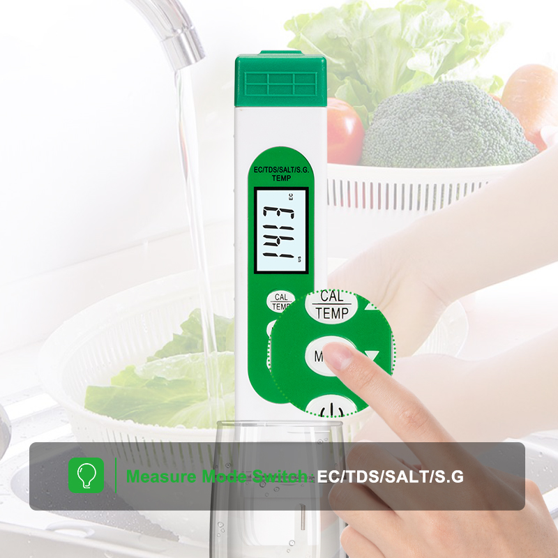 5 w 1 TDS EC SALT S.G TEMP Tes – Marine Aquarium Water Testing recenzja i cena