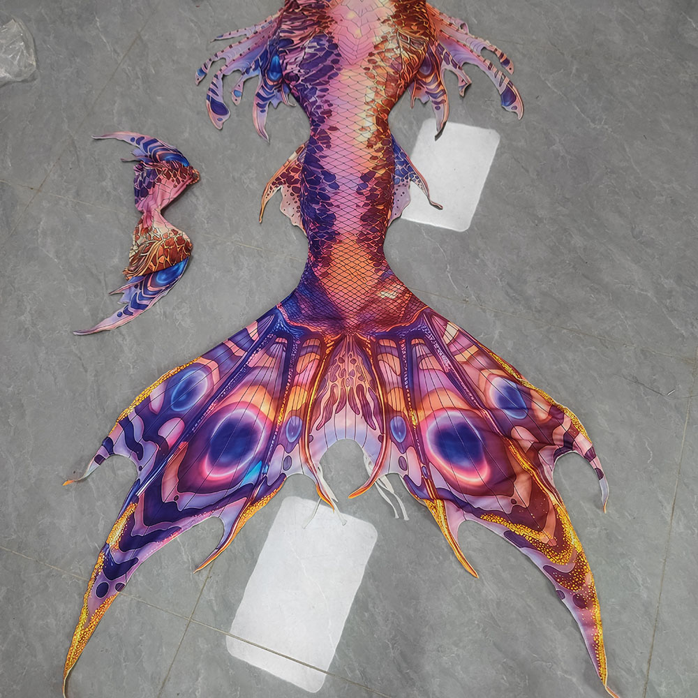 Kolorowy strój syreny z ogonem – Aquarium & Marine Museum recenzja i cena